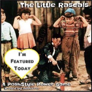 I'm Featured Today! 7/15 in The Little Rascals Share Game by @dshanno